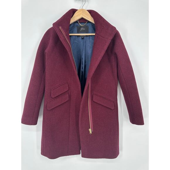 J. Crew Nello Gori Cocoon Coat in Italian Stadium Cloth Wool Blend Jacket - Picture 11 of 14